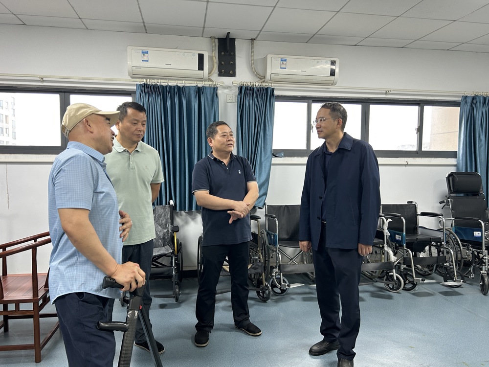 市残联调研武陵区残联重点民生实事工作